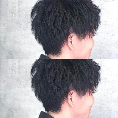 メンズヘア整形スパイラルパーマ波巻きツイストメンズパーマ髪型 メンズヘア整形スパイラルパーマ波巻きツイストメンズパーマ髪型のイメージ画像