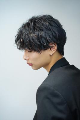 メンズヘア整形スパイラルパーマ波巻きツイストメンズパーマ髪型 メンズヘア整形スパイラルパーマ波巻きツイストメンズパーマ髪型