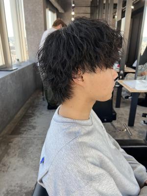 メンズヘア整形スパイラルパーマ波巻きツイストメンズパーマ髪型 メンズヘア整形スパイラルパーマ波巻きツイストメンズパーマ髪型