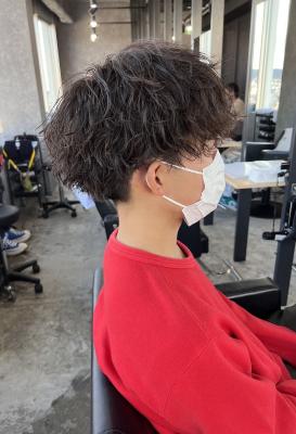 メンズヘア整形スパイラルパーマ波巻きツイストメンズパーマ髪型 メンズヘア整形スパイラルパーマ波巻きツイストメンズパーマ髪型