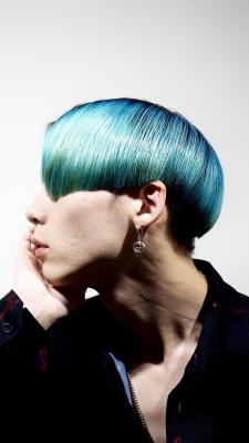 メンズヘア整形スパイラルパーマ波巻きツイストメンズパーマ髪型