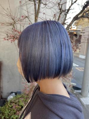 ブルーラベンダーbob