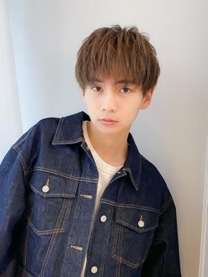 横浜☆メンズショート　マッシュ　ナチュラル　