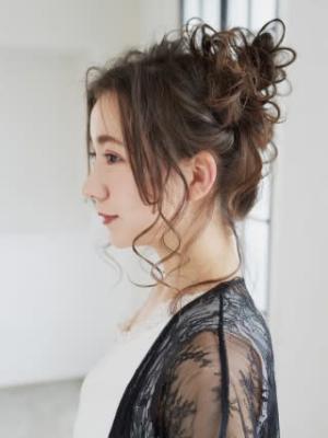 三軒茶屋_レディース_ロング_ヘアアレンジ_ヘアセット_小顔 三軒茶屋_レディース_ロング_ヘアアレンジ_ヘアセット_小顔