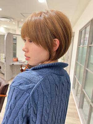 【長谷川】前下がりショートボブ