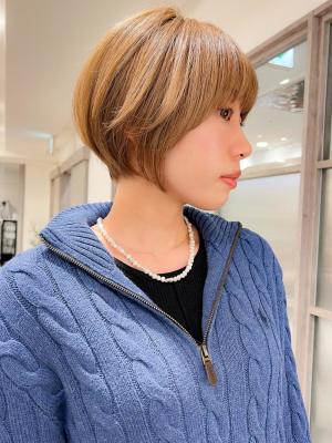 【長谷川】前下がりショートボブ