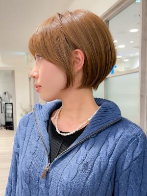 【長谷川】前下がりショートボブ