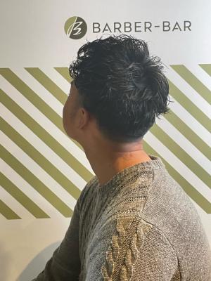 大人のパーマスタイル【BARBER-BAR】