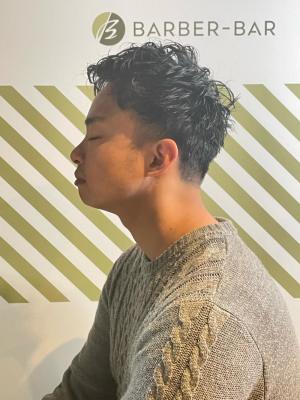 大人のパーマスタイル【BARBER-BAR】