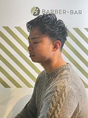 大人のパーマスタイル【BARBER-BAR】