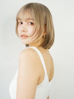 Agu hair chiffon 淡路店×ショートのイメージ画像