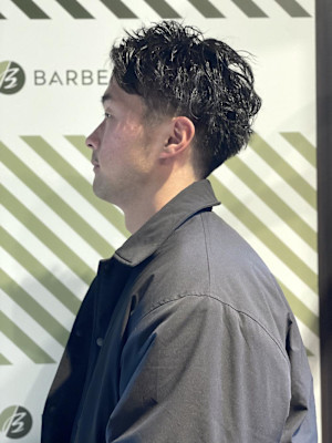 大人のパーマスタイル【BARBER-BAR】