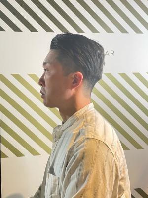 大人の刈り上げスタイル【BARBER-BAR】