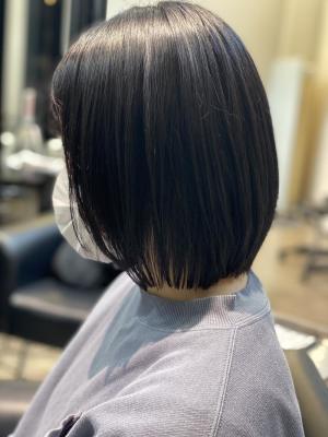 【髪質改善ストレート】
