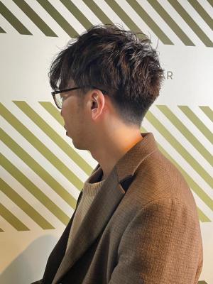 大人のパーマスタイル【BARBER-BAR】