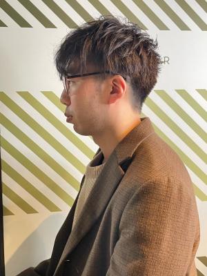 大人のパーマスタイル【BARBER-BAR】