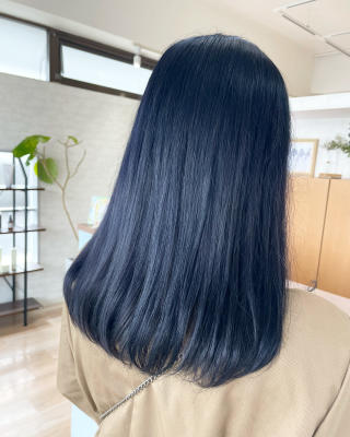 【guerir hair + care】 ブルーブラック