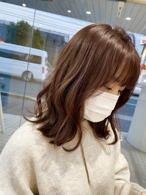 【guerir hair + care 】  ピンクブラウン