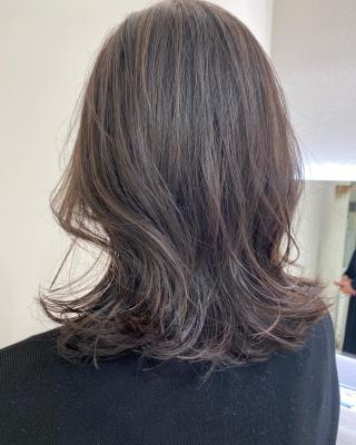 ナチュラルだけどハイライト見せたい
