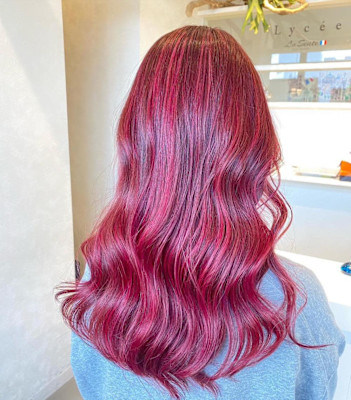 チェリーピンクカラー