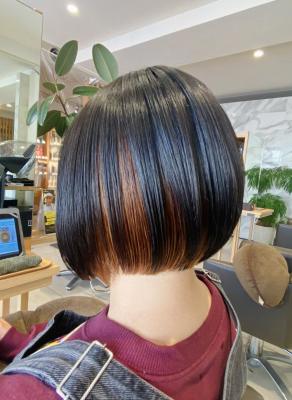 インナーカラー×グラボブ