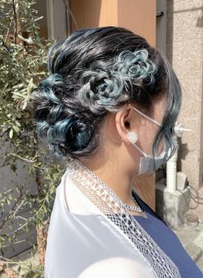 結婚式ヘアセット☆フルールヘア【横浜】