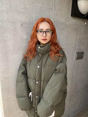 ショコラアッシュ　ヘルシースタイル　ふんわりカール　