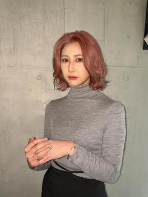 ショコラアッシュ　ヘルシースタイル　ふんわりカール　