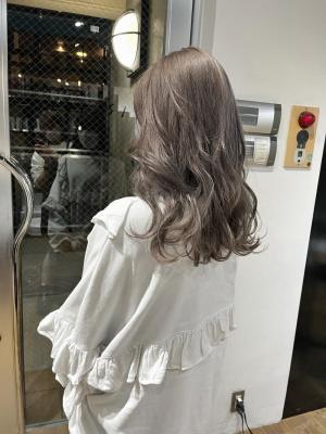 ショコラアッシュ　ヘルシースタイル　ふんわりカール　