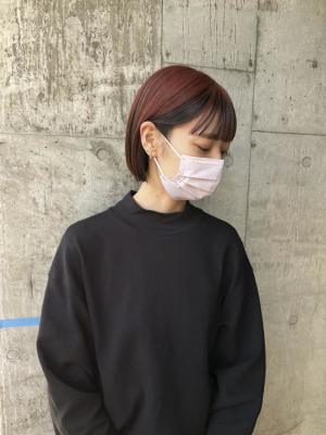 ショコラアッシュ　ヘルシースタイル　ふんわりカール　