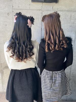 ショコラアッシュ　ヘルシースタイル　ふんわりカール　