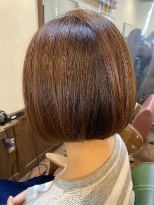 縦シルエットボブ