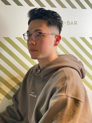 大人のパーマスタイル【BARBER-BAR】