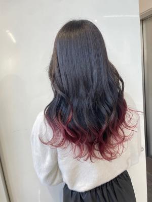 ピンクグラデーション ピンクグラデーションのイメージ画像