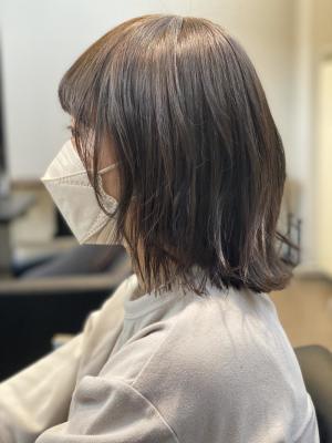【グレージュ】【外ハネボブ】