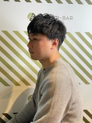 大人のパーマスタイル【BARBER-BAR】