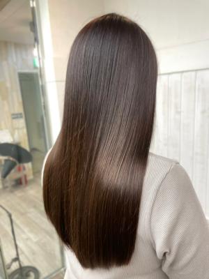 ◆TOKIOストレート/ブラウンベージュ/髪質改善/艶髪