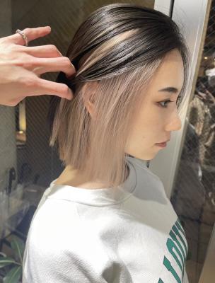 ショコラアッシュ　ヘルシースタイル　ふんわりカール　大人