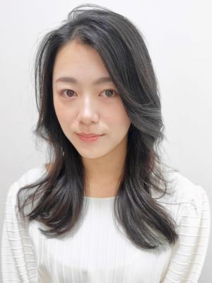韓国風ヨシンモリのロングヘアのイメージ画像