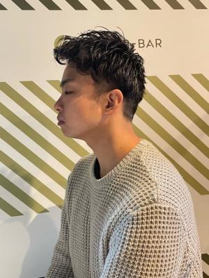 大人のパーマスタイル【BARBER-BAR】