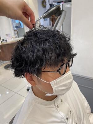 楽にきまる☆波巻きパーマ