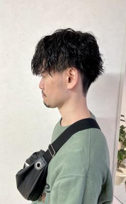 Lia&宇都宮良太　メンズツイスパ春ヘア♪