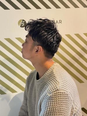 大人のパーマスタイル【BARBER-BAR】