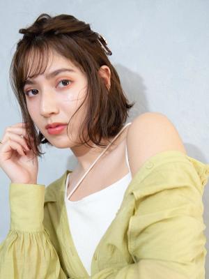 エアリーハーフアップ エアリーハーフアップのイメージ画像