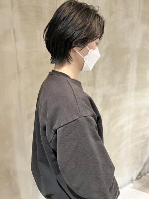 韓国　ウルフ　マッシュ　大須