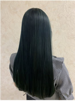 ◆TOKIOストレート/ブルーブラック/ストレート/美髪のイメージ画像