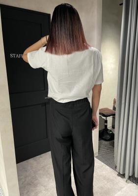 ★Hailey風スクエアボブ×エアタッチバレイヤージュ★