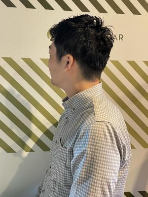 大人のパーマスタイル【BARBER-BAR】