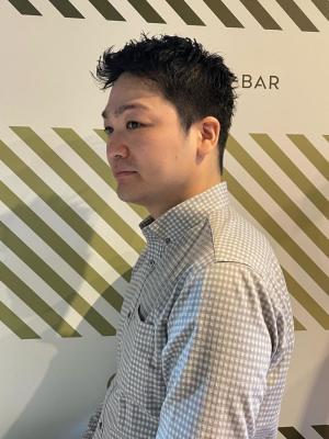 大人のパーマスタイル【BARBER-BAR】