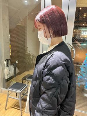 ショコラアッシュ　ヘルシースタイル　ふんわりカール　